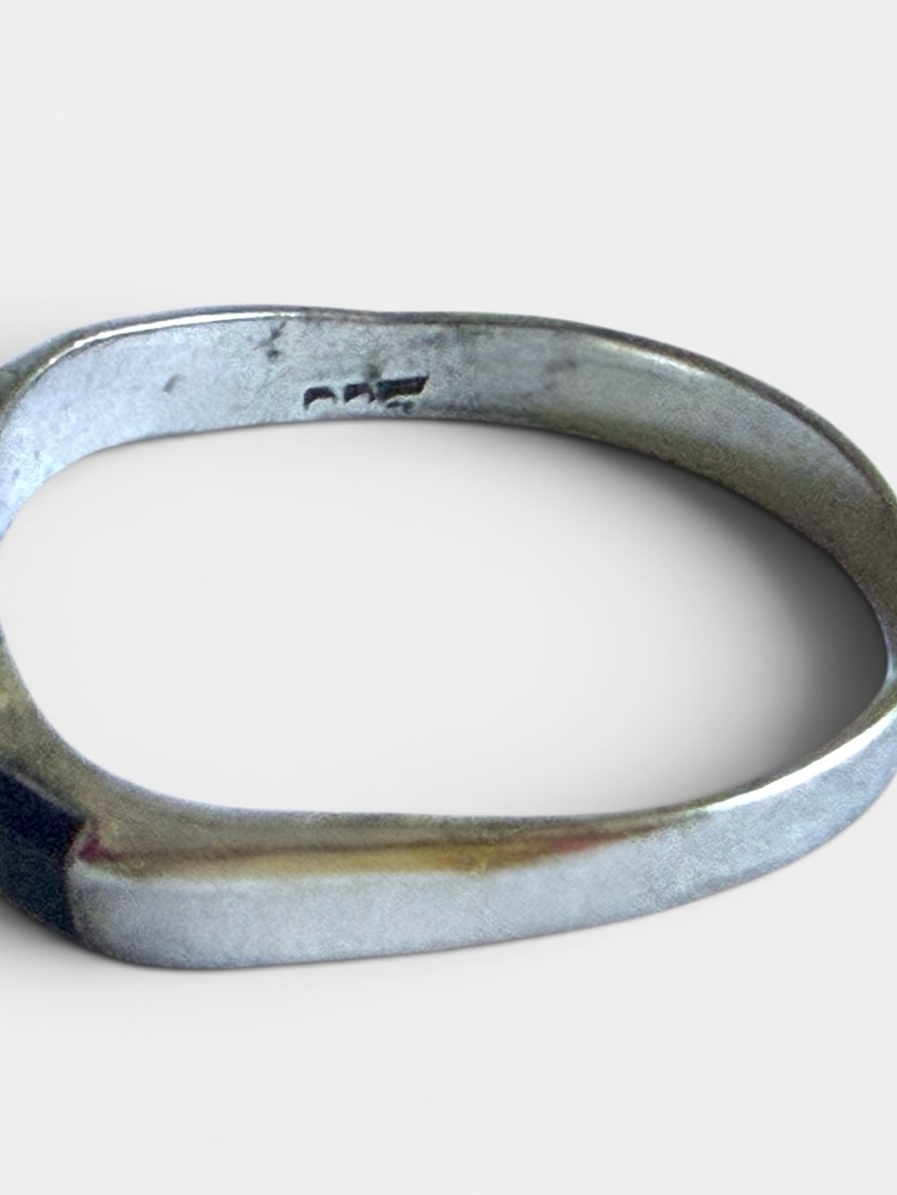 Opal Inlay and Sterling Silver Native Handmade Ring (Size 8) - NEW - Picture 5 of 7
